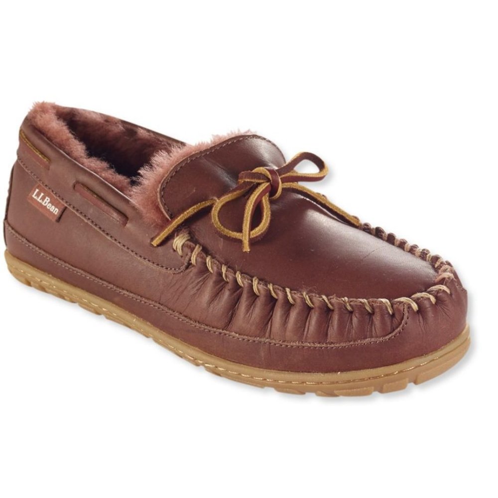 L.L.Bean Wicked Good Leather Camp Moccasins